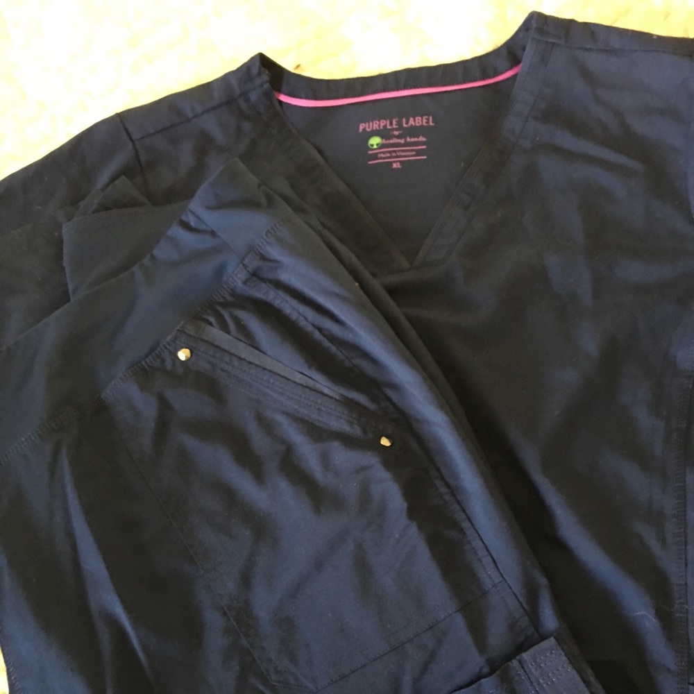Scrubs navy Healing Hands